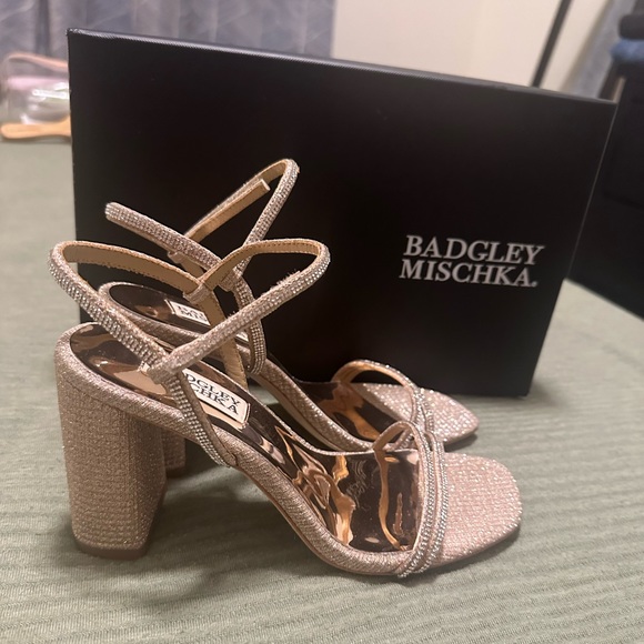 Badgley Mischka Firey block heels - Picture 1 of 3
